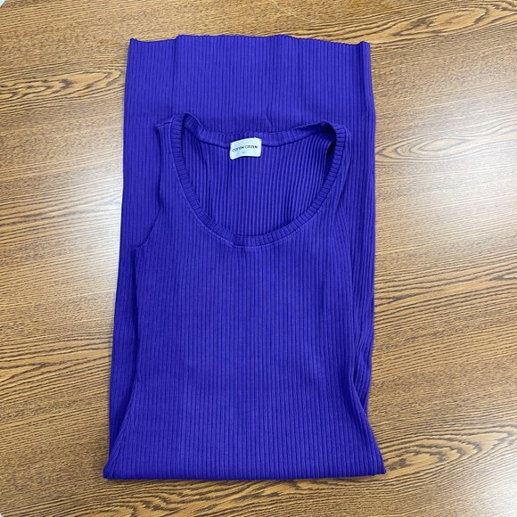 Cotton Citizen Ibiza Midi Dress, Purple - Size Small- NWT - Picture 2 of 7